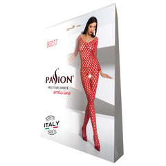 Passion - BS077 Catsuit - Red