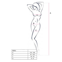 Passion - BS051 Catsuit - Red